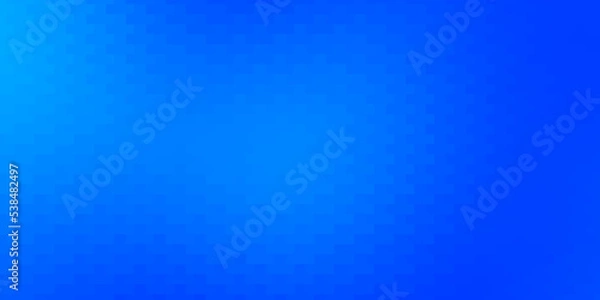 Obraz Light BLUE vector template with rectangles.