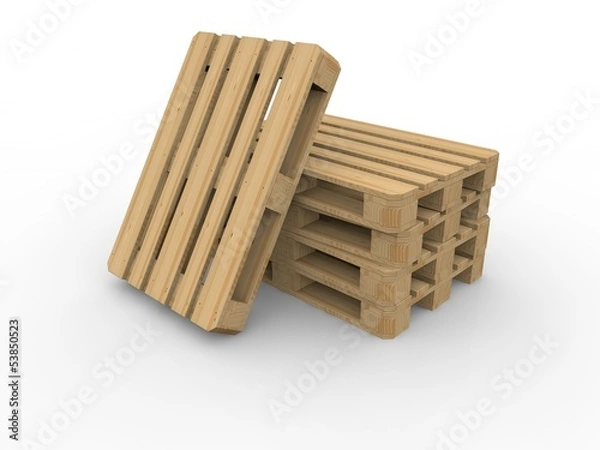 Obraz Palettenstapel