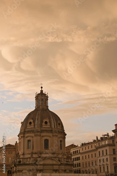 Obraz Roma bajo nubes de tormenta