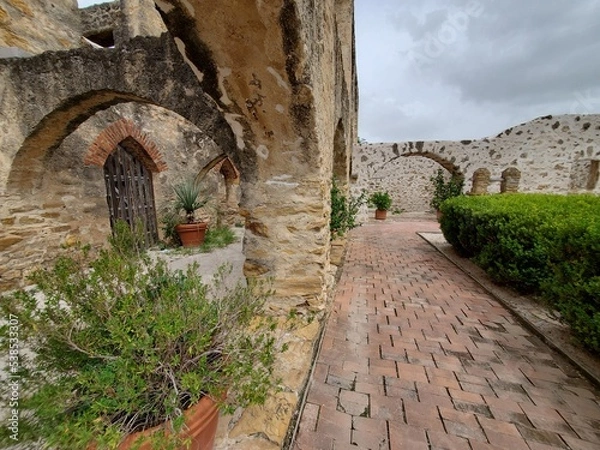 Obraz medieval castle in region