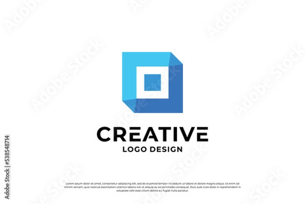 Obraz Creative letter O logo design template. Initial letters O logo vector.
