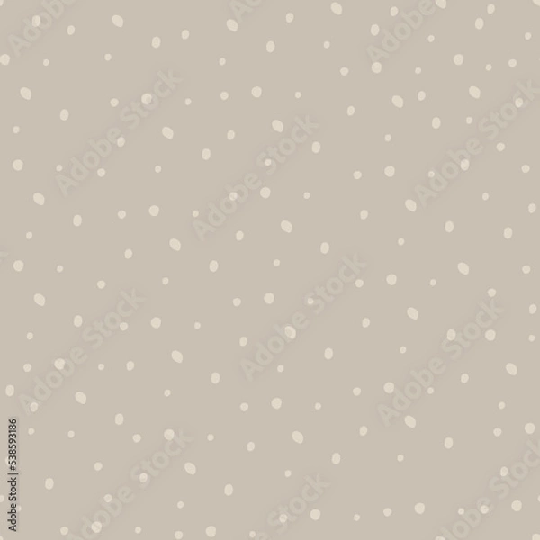 Fototapeta Seamless pattern of winter snowflakes digital paper, for surface design, clothing