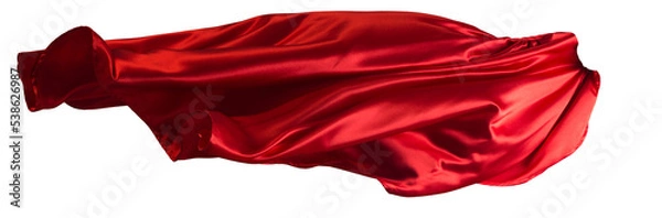 Obraz Red cloth flutters