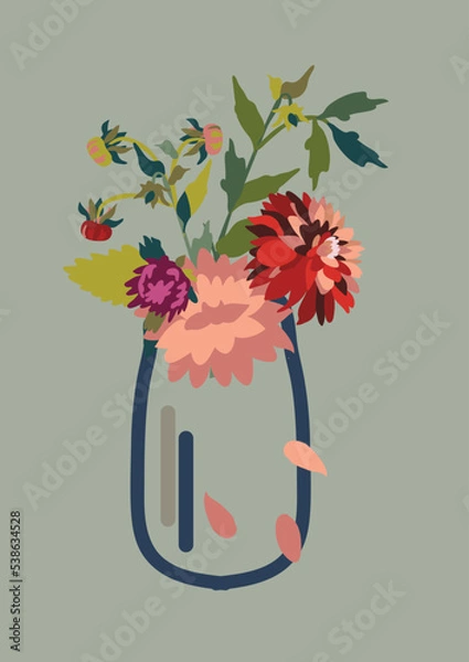 Obraz flowers in vase