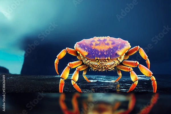 Obraz crab on the beach