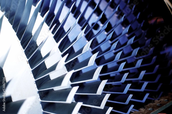 Obraz Sprężarka osiowa