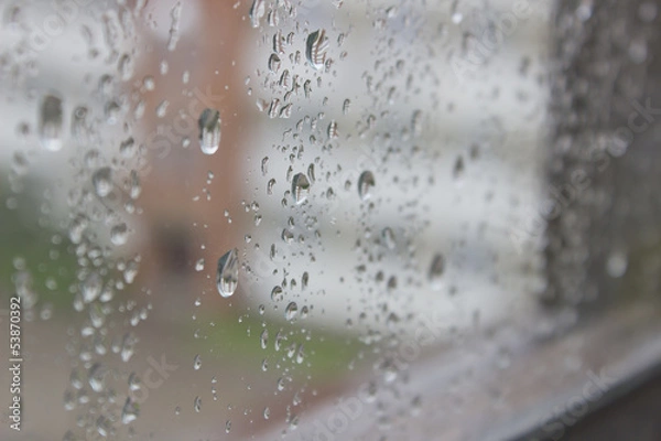 Obraz капли дождя