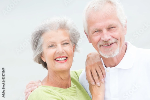 Fototapeta Happy senior couple