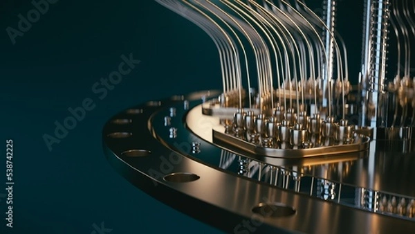 Fototapeta quantum computer