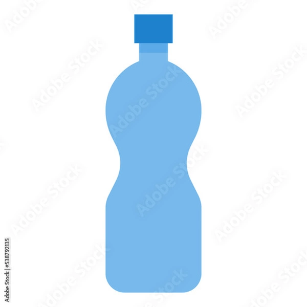 Fototapeta bottle flat icon