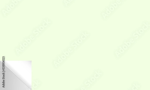 Fototapeta 少しめくれた紙風背景素材２