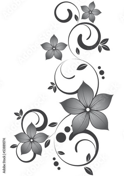 Obraz Floral design element