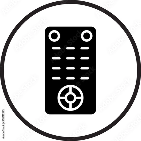 Obraz Remote Control Icon Style