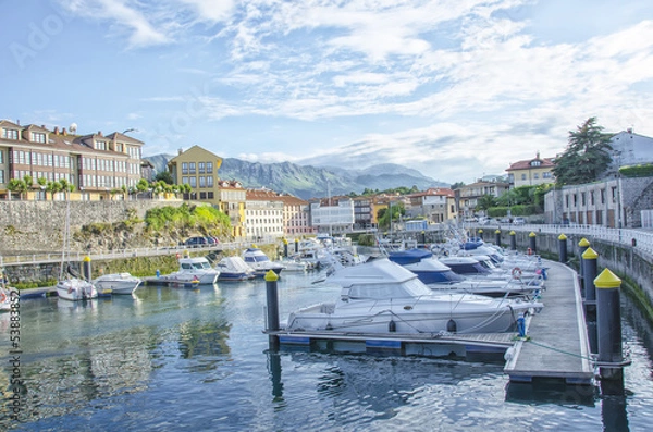 Obraz Llanes port