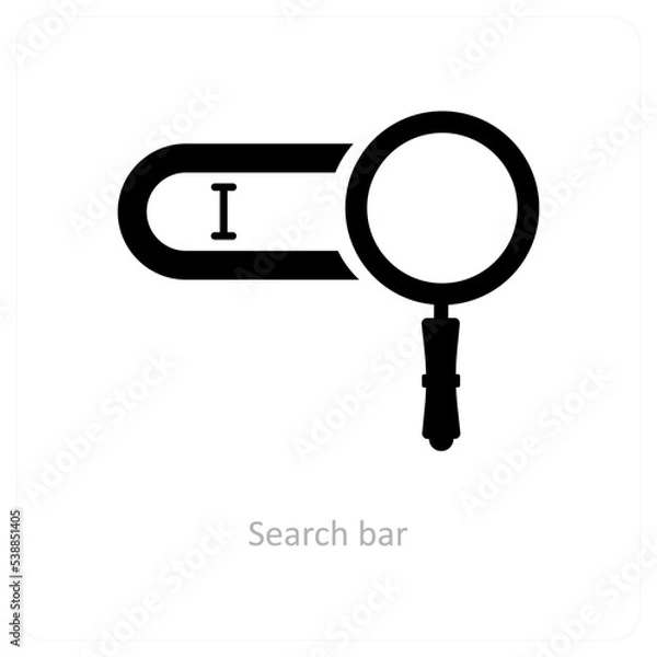 Fototapeta Search Bar