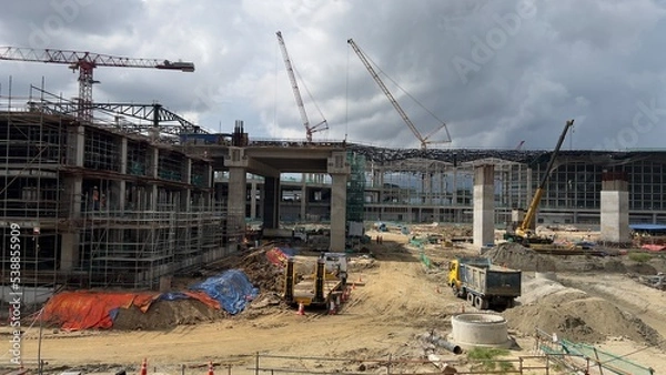 Obraz building under construction