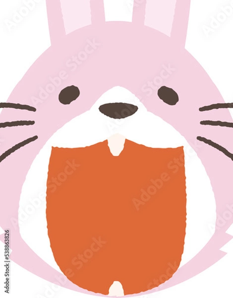 Obraz 年賀状 イラストベクター素材