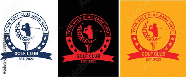 Obraz Golf Club Logo