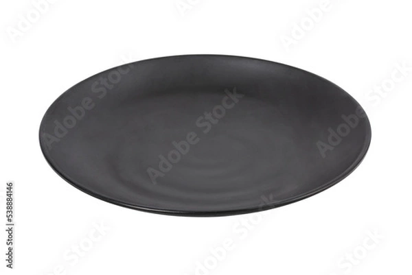 Fototapeta piatto nero