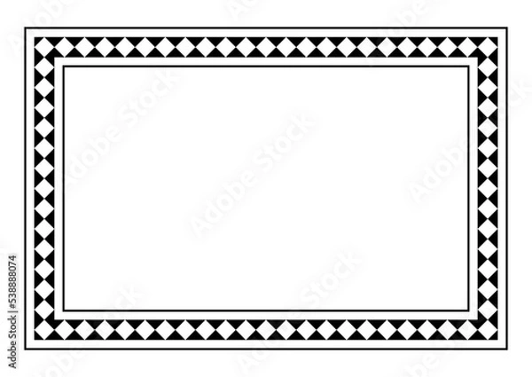 Obraz Vector Vintage Style Page Border 