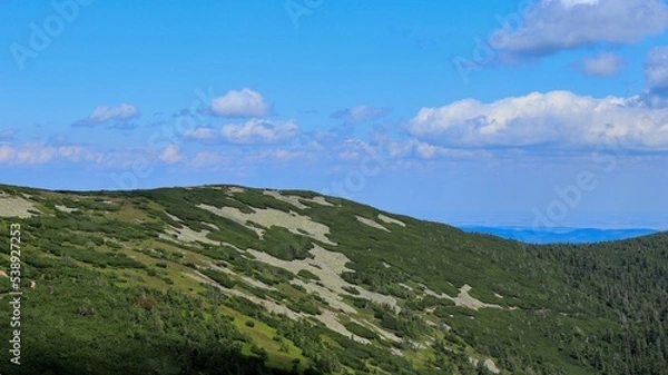 Obraz mountains and clouds