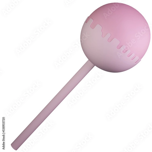 Obraz pink lollipop