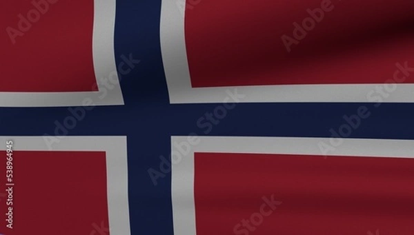 Fototapeta Flag Norway