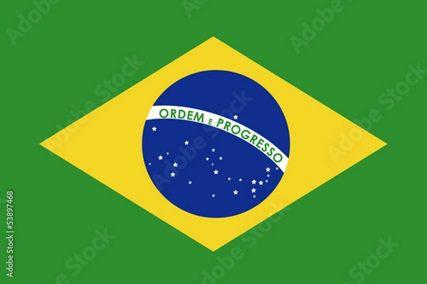Obraz flaga brazylii