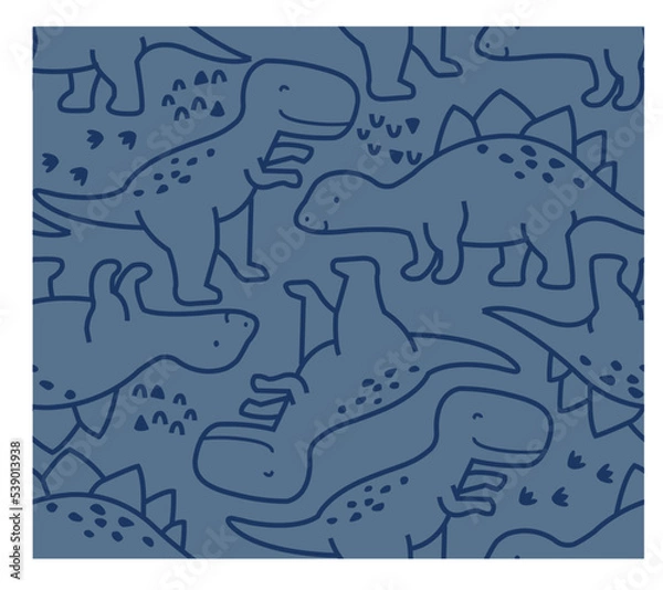 Fototapeta Cute dinosaur 