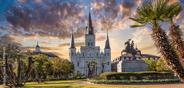Obraz New Orleans Jackson Square