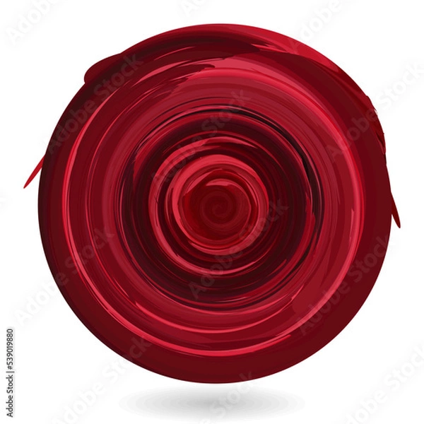 Fototapeta dynamic circle vector background illustration