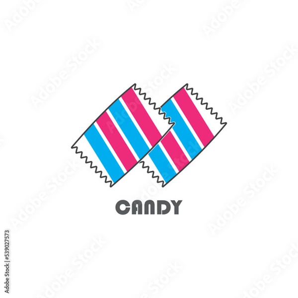 Obraz candy vector icon