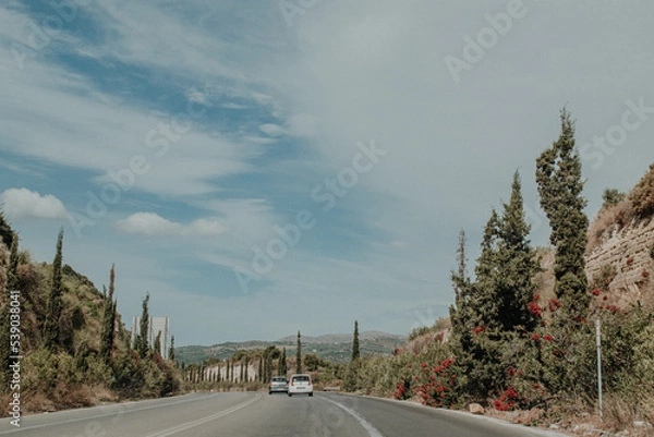 Obraz road in the mountains