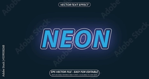 Fototapeta retro modern editable text effect 