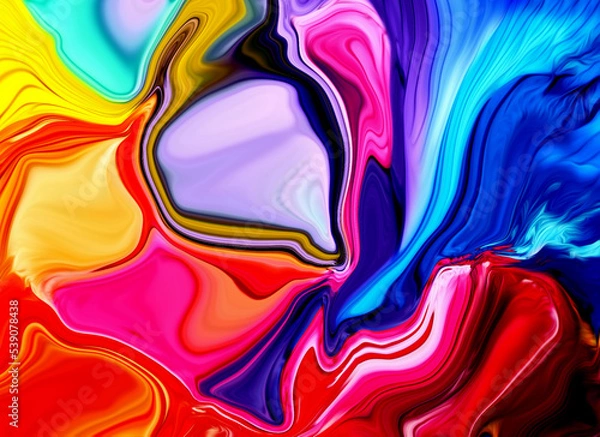 Obraz abstract colorful background with space
