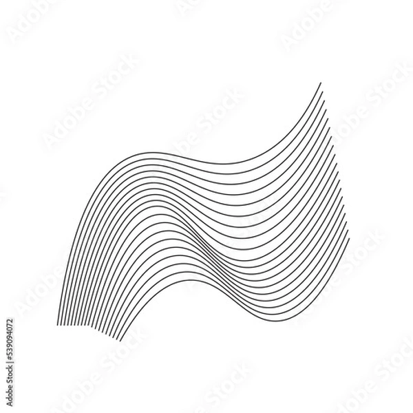 Obraz Abstract Wave Line