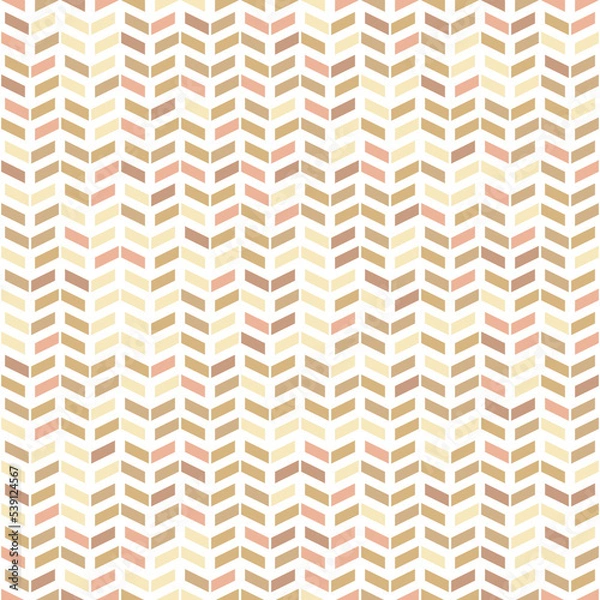 Fototapeta Geometric pattern with colored arrows. Geometric modern ornament. Seamless abstract background