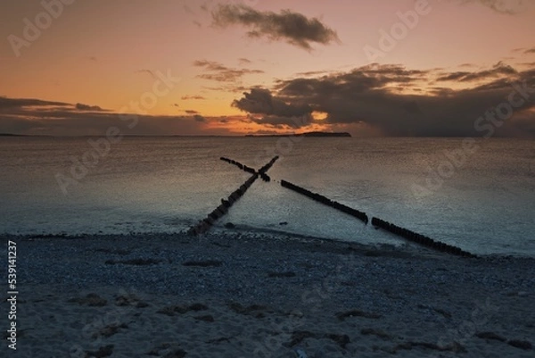Obraz Ostsee Küste am Abend 