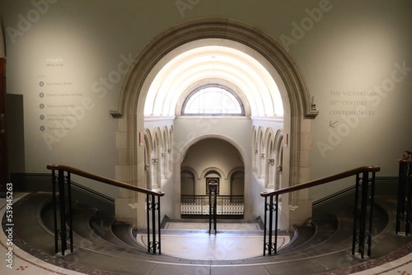 Fototapeta interior of the church