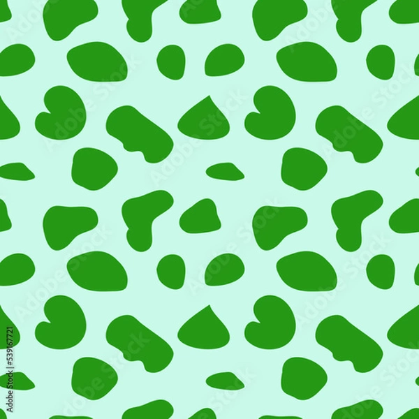 Obraz green background seamless pattern