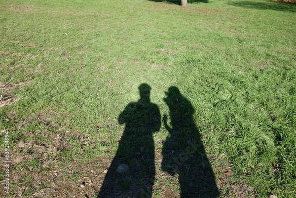 Obraz カップルの影