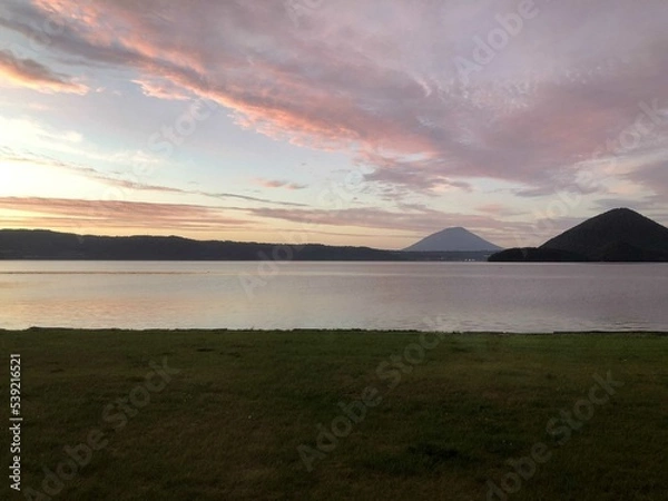 Obraz 洞爺湖から見る景色