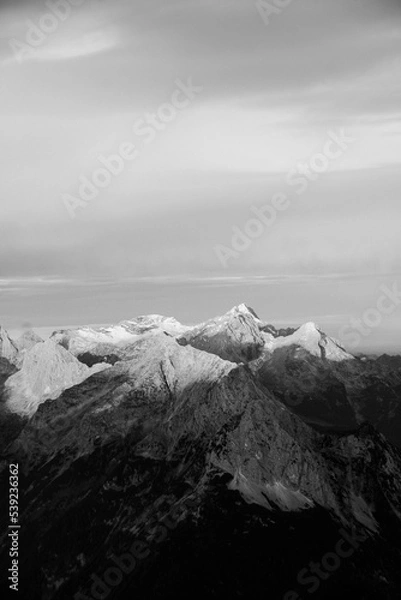 Obraz sunrise mountain range