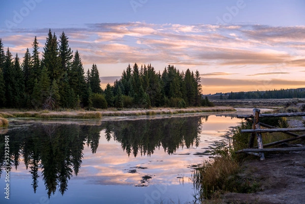 Obraz Calm Evening Reflect