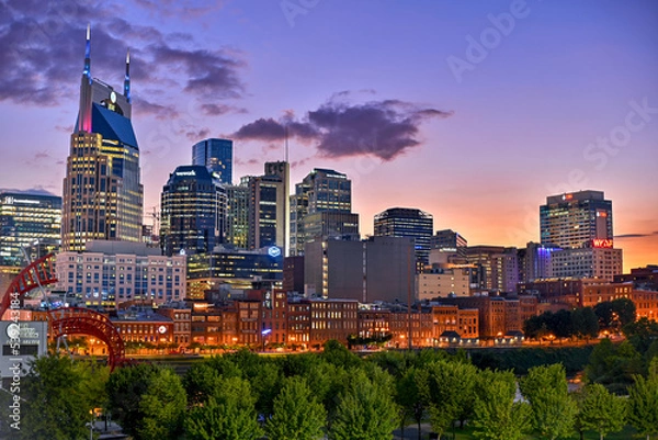 Obraz Nashville Sunset
