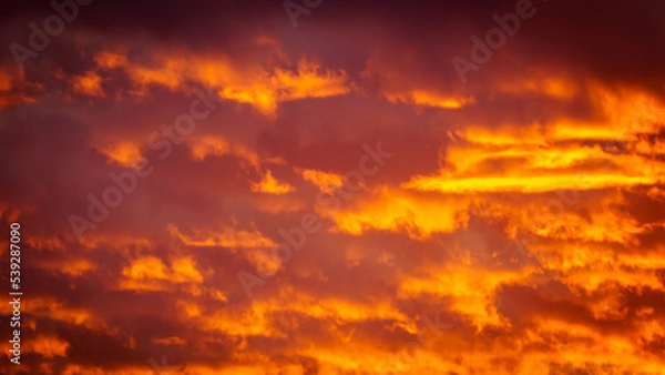 Obraz Clouds and Sunsets