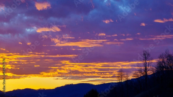 Obraz Clouds and Sunsets