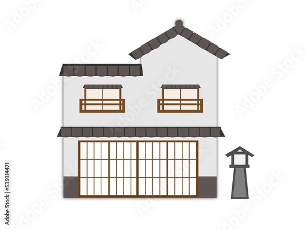 Obraz シンプルな戸建て