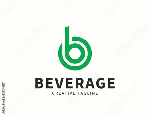 Obraz Modern a letter logo design template