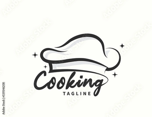 Obraz Cooking chef restauranat logo design template